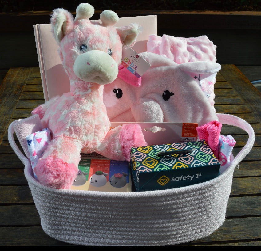 Baby Girl Basket image 0